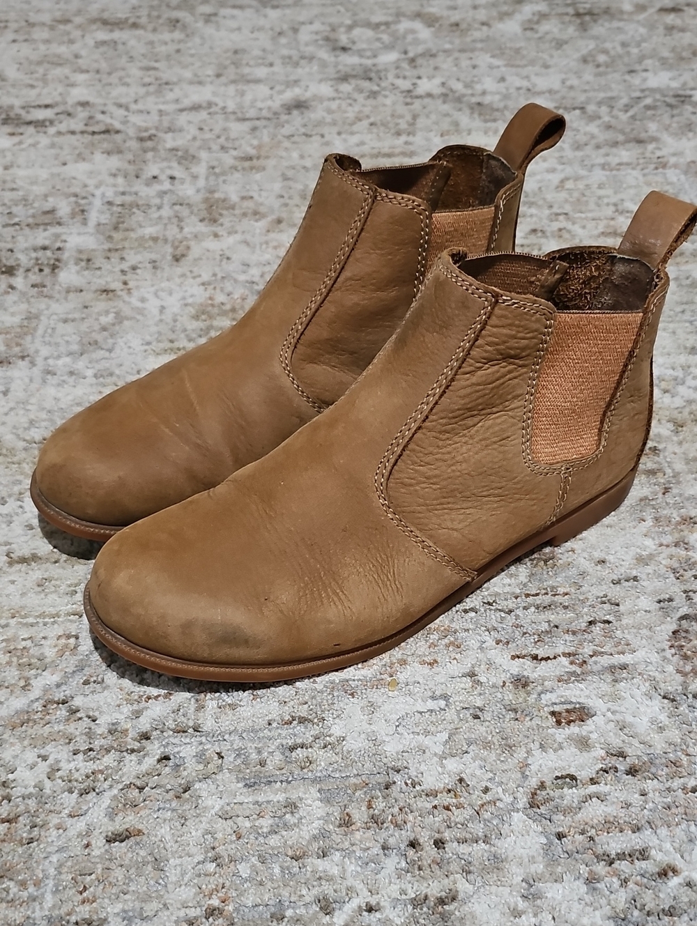 Kodiak Women's Tan Leather Ankle Boots-Size 8 - Picture 2 of 7